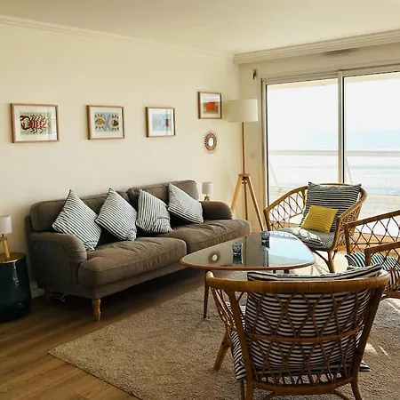 Appart T4 Lumineux Avec Terrasse Vue Mer Le Touquet Exterior photo